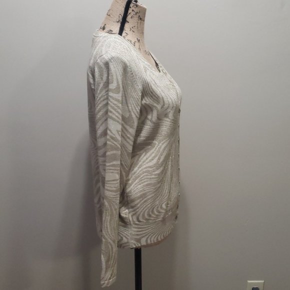 {Josephine Chaus} New 2 Pc Metallic Set - Picture 3 of 6